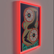 Charger l&#39;image dans la galerie, Let the Music Play Vibrant Color Changing Neon Wall Decoration Sign