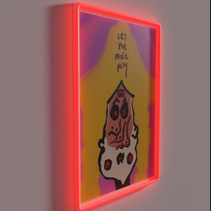 Let the Music Play with Vibrant RGB Neon Sign Art