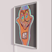 Charger l&#39;image dans la galerie, Neon Wall Sign Let the Music Play in Colorful Vibrancy
