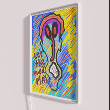 Charger l&#39;image dans la galerie, Neon Music Wall Sign Art LED Lighting Room Decor Ideas