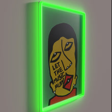 Charger l&#39;image dans la galerie, Colorful RGB Neon Sign Encourages Music Lovers to Let Loose Freely