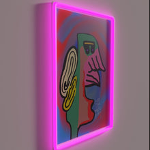 Charger l&#39;image dans la galerie, Let the Music Play Vibrant Colorful Neon Sign For Home Decor