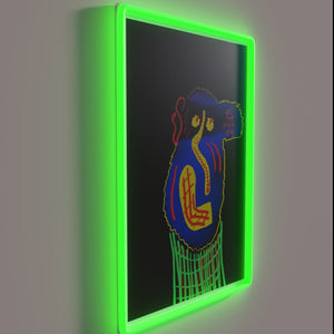 RGB Neon Music Wall Sign with Vibrant Colorful LED Lights