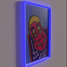 Charger l&#39;image dans la galerie, Vibrant &#39;Let the Music Play&#39; RGB Neon Wall Decor Sign