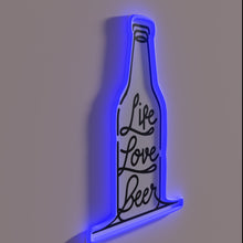 Charger l&#39;image dans la galerie, Neon Sign for the Fun-Loving Adventurer&#39;s Good Life Quote Inspiration.