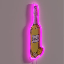 Charger l&#39;image dans la galerie, Lovely vintage Italian limoncello bar decor with colorful lemons sign