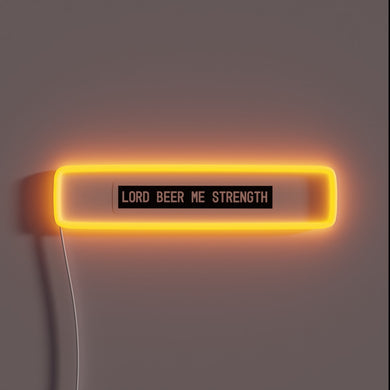 Officially certified Dunder Mifflin-approved office decor with RGB neon lighting.