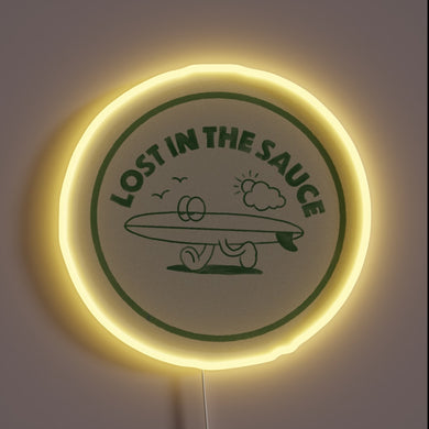 Vibrant RGB lighting for your favorite phrases or logos indoors