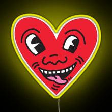 Charger l&#39;image dans la galerie, Love Heart RGB neon sign yellow