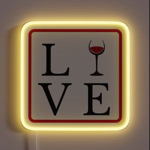 Add a touch of wine culture with colorful LED ambiance.