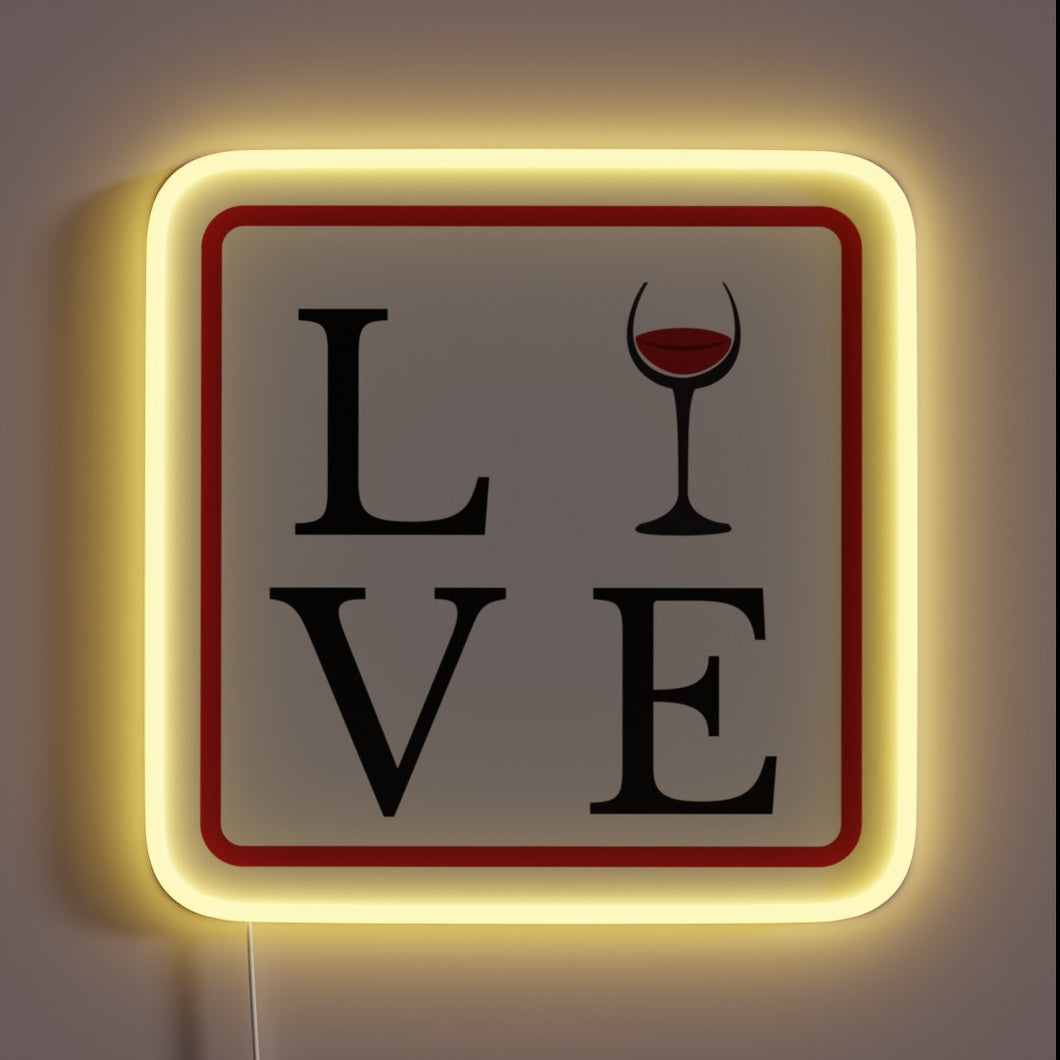 Add a touch of wine culture with colorful LED ambiance.