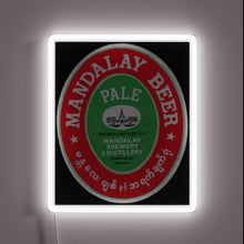 Charger l&#39;image dans la galerie, Mandalay Beer LED Neon Sign with Vibrant RGB Color Scheme