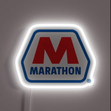 Charger l&#39;image dans la galerie, Neon Racing Sign: High-Performance Marathon Oil Lubricant Display Illumination Solution
