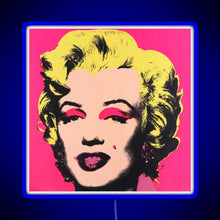 Charger l&#39;image dans la galerie, Marilyn RGB neon sign blue