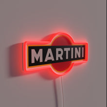 Charger l&#39;image dans la galerie, Shine bright with this vibrant martini-inspired rgb neon bar sign.