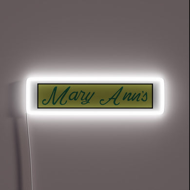 Add vibrant retro style with this iconic bar sign lighting.