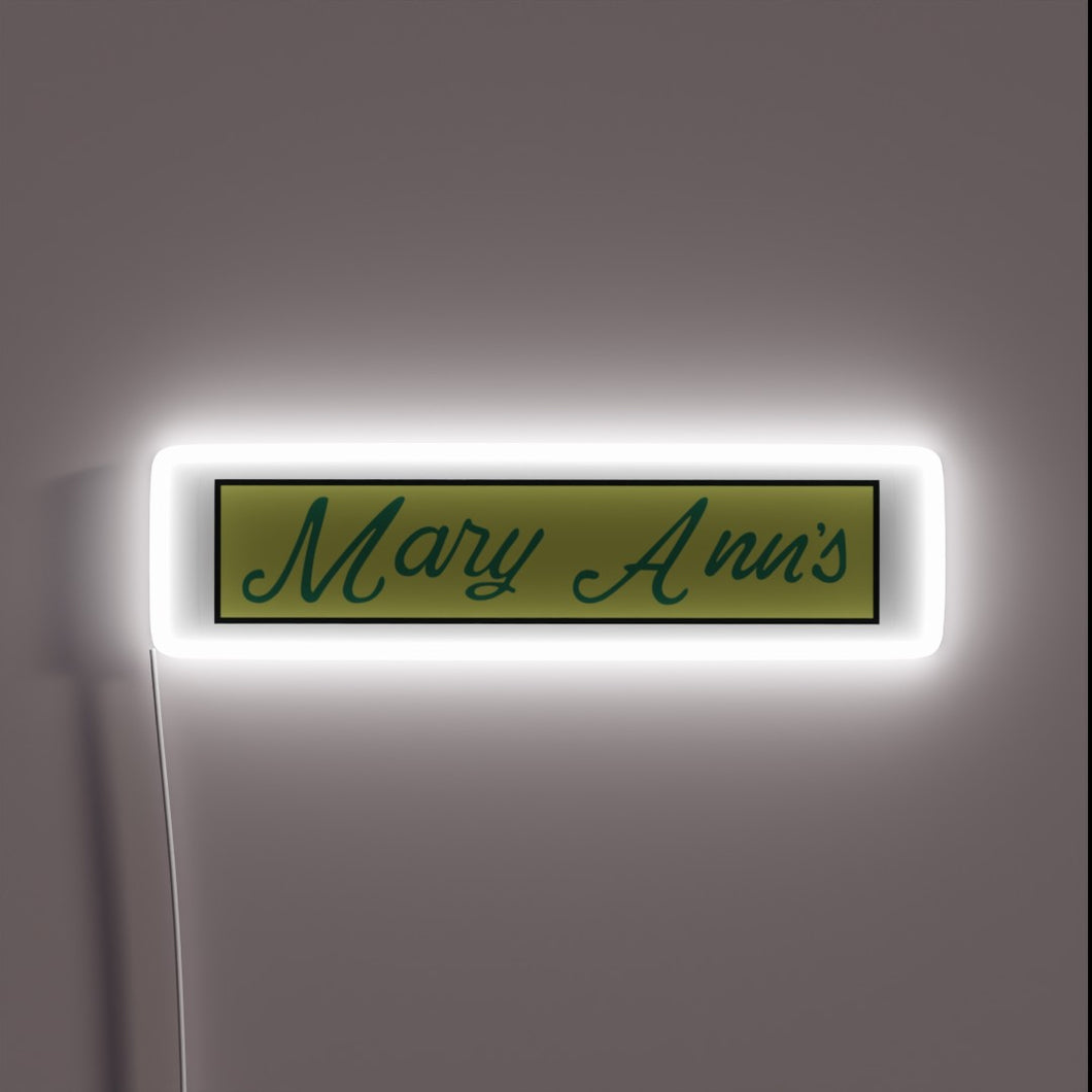 Add vibrant retro style with this iconic bar sign lighting.