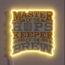 Charger l&#39;image dans la galerie, RGB Neon Sign for Serious Homebrewers and Beer Connoisseurs.