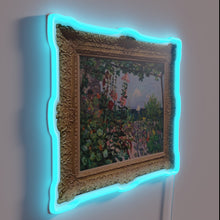 Charger l&#39;image dans la galerie, Vibrant Maxime Maufra inspired art piece with RGB neon lighting accents.