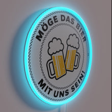 Charger l&#39;image dans la galerie, Majestic Beer Lover&#39;s Sign - May the Beer Be With Us