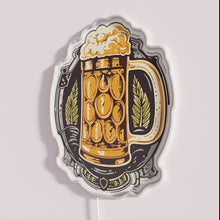 Charger l&#39;image dans la galerie, Measure Your Beer Intake with Fun and Colorful Neon Sign