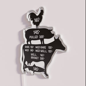 Meat Temperature Gauge for Home Kitchen BBQ and Grill Enthusiasts