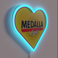 Charger l&#39;image dans la galerie, Glowing medallion wall decor with heartwarming love in radiant colors