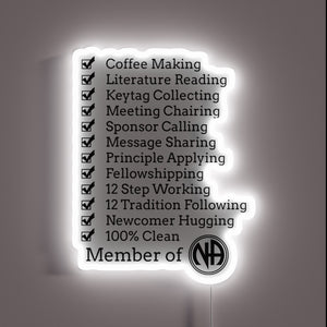 RGB Gaming Membership Neon Sign with Customizable Name and Logo