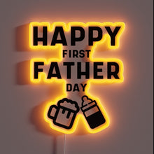 Charger l&#39;image dans la galerie, Neon Sign Personalized Daddy&#39;s Little Champ Men&#39;s Father&#39;s Day Decor