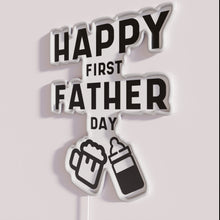 Charger l&#39;image dans la galerie, Unique Neon Sign for New Dad&#39;s First Father&#39;s Day Celebration Gift