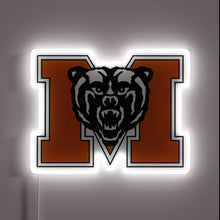 Charger l&#39;image dans la galerie, Mercer Bears neon sign — fierce school pride, lit up bold.