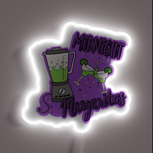 Brighten your bar with vibrant Midnight Margarita Magic neon light