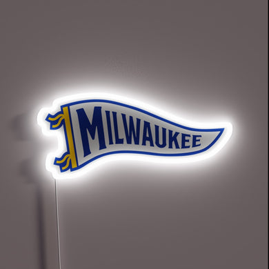 Add a touch of urban style with this LED sign.