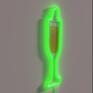 Brunch Vibes Guaranteed with This Bright Mimosa Drink Sign Light