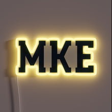 Charger l&#39;image dans la galerie, Add vibrant color and ambiance with this gold LED sign.