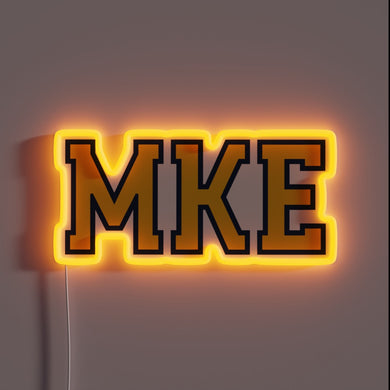 Modern LED Neon Sign with Multi-Color RGB Lighting Effect Display