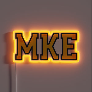 Modern LED Neon Sign with Multi-Color RGB Lighting Effect Display