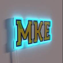Charger l&#39;image dans la galerie, Vibrant Milwaukee White 2 RGB Neon Sign with Electrifying Design