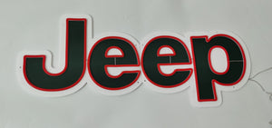 Jeep neon sign