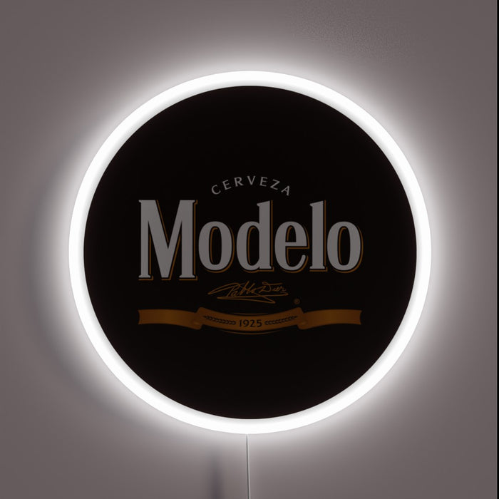 Neon beer sign with customizable RGB color changing lights