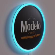 Charger l&#39;image dans la galerie, Vibrant Modelo Beer Sign with Color-Changing RGB Neon Glow Letters