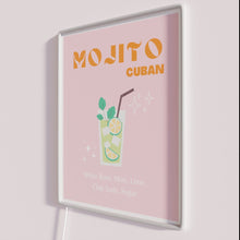 Charger l&#39;image dans la galerie, Retro Chic Mojito Neon Bar Sign for Modern Cocktail Enthusiasts