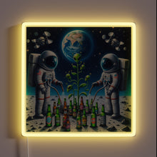 Charger l&#39;image dans la galerie, Astronaut-themed RGB Neon Sign for a Cosmic Brewing Experience