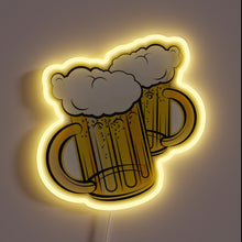 Charger l&#39;image dans la galerie, Cold Brews and Cheers Enthusiasts Unite Under Colorful Glow