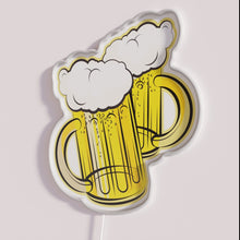Charger l&#39;image dans la galerie, Neon Bar Sign Mugs of Beer LED Drink Decorations Illuminated
