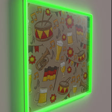 Charger l&#39;image dans la galerie, Brighten your space with vibrant Music &amp; Beer Oktoberfest neon glow