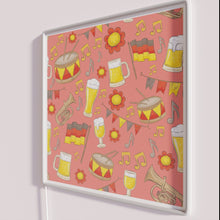 Charger l&#39;image dans la galerie, Vibrant Oktoberfest music and beer inspired peach RGB neon sign