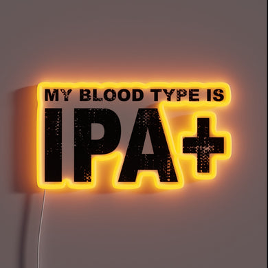 Neon craft beer bar decor for IPA enthusiasts' dens.