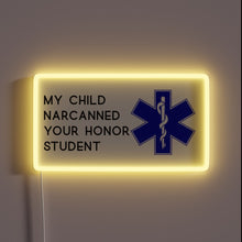 Charger l&#39;image dans la galerie, Commemorating my child&#39;s academic achievement with a colorful honor led