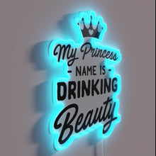Charger l&#39;image dans la galerie, Personalized Neon Sign with Name and Glamorous Royal Theme Accent